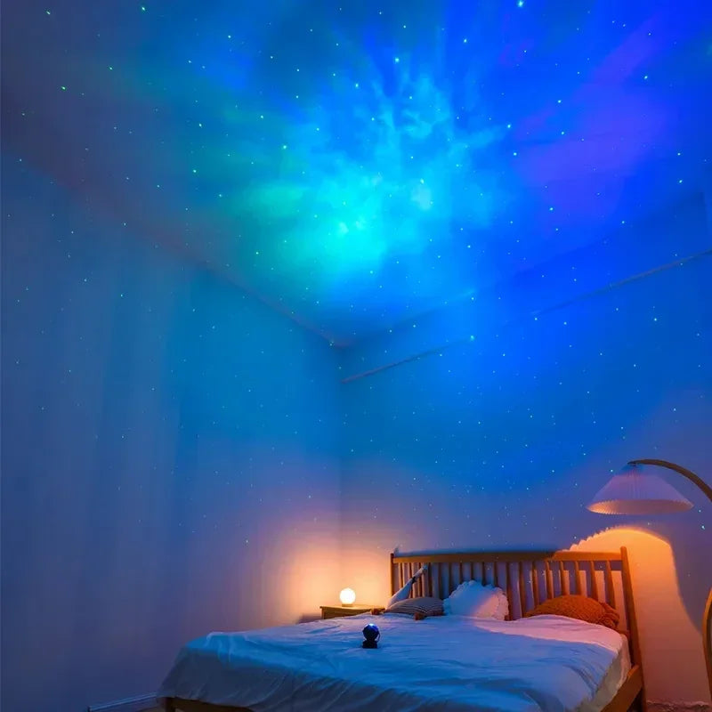 Astronaut Star Projector – Galaxy Night Light with Nebula & LED Ceiling Effects for Kids Bedroom or Home Decor