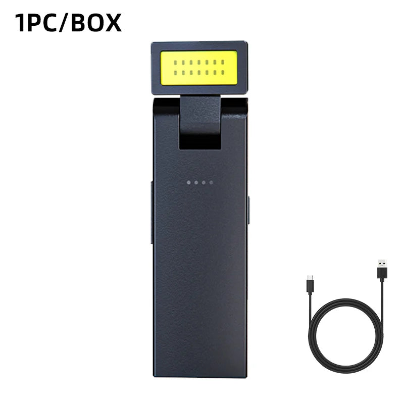 Magnetic Rechargeable COB Work Light – Ultra Bright LED Flashlight for Emergency, Camping, Car Repair & Home Use