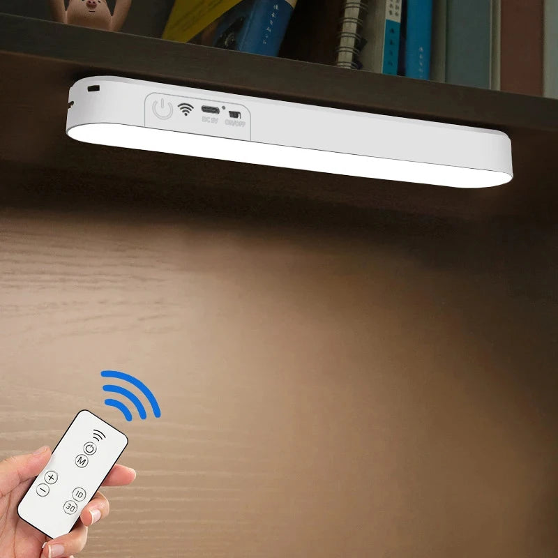 USB Rechargeable LED Desk Lamp – Magnetic, Dimmable Night Light for Bedroom, Office & Study