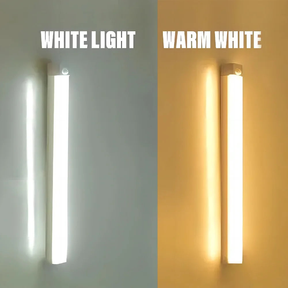 Wireless LED Motion Sensor Light – Type-C Rechargeable Lamp for Closet, Kitchen & Stairs