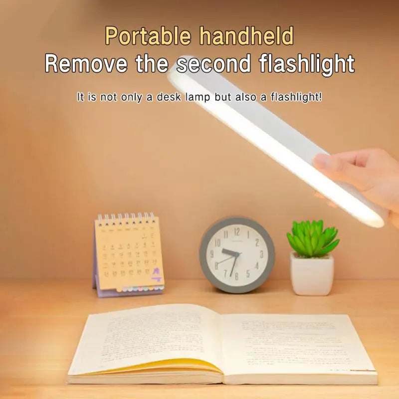 USB Rechargeable LED Desk Lamp – Magnetic, Dimmable Night Light for Bedroom, Office & Study