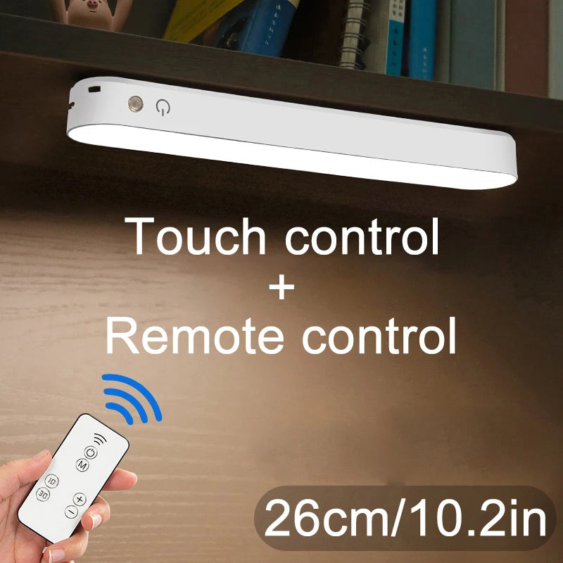USB Rechargeable LED Desk Lamp – Magnetic, Dimmable Night Light for Bedroom, Office & Study
