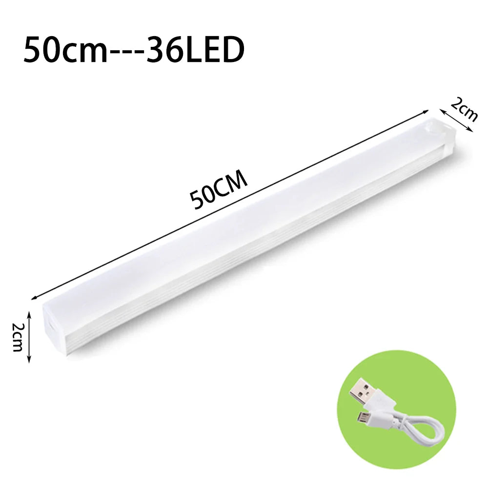Wireless Motion Sensor LED Light – Ultra-Thin, Type-C Rechargeable Night Lamp for Cabinet, Wardrobe & Kitchen