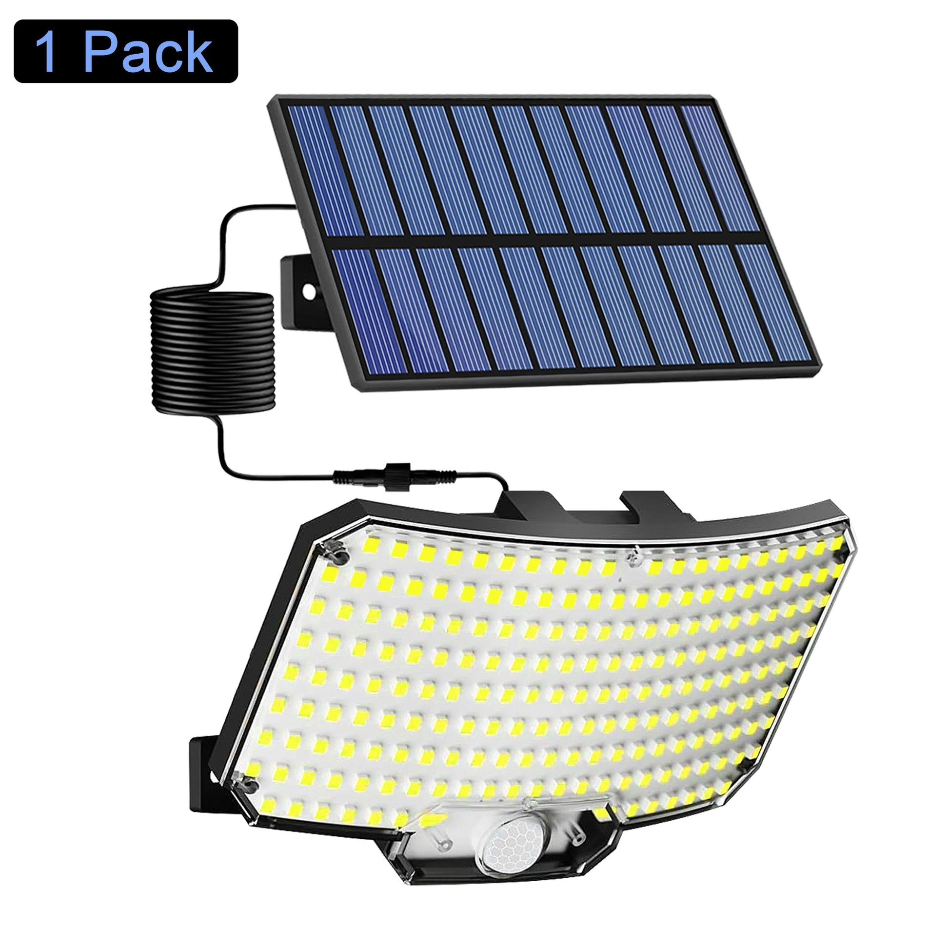 Solar Motion Sensor Flood Light – 234 LED, 3 Modes, Remote Control, IP65 Waterproof for Outdoor Security
