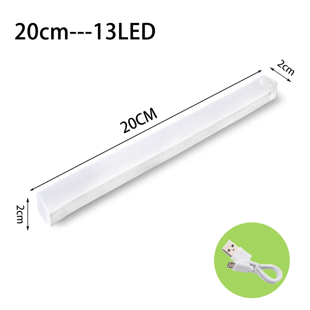Wireless LED Motion Sensor Light – Type-C Rechargeable Lamp for Closet, Kitchen & Stairs